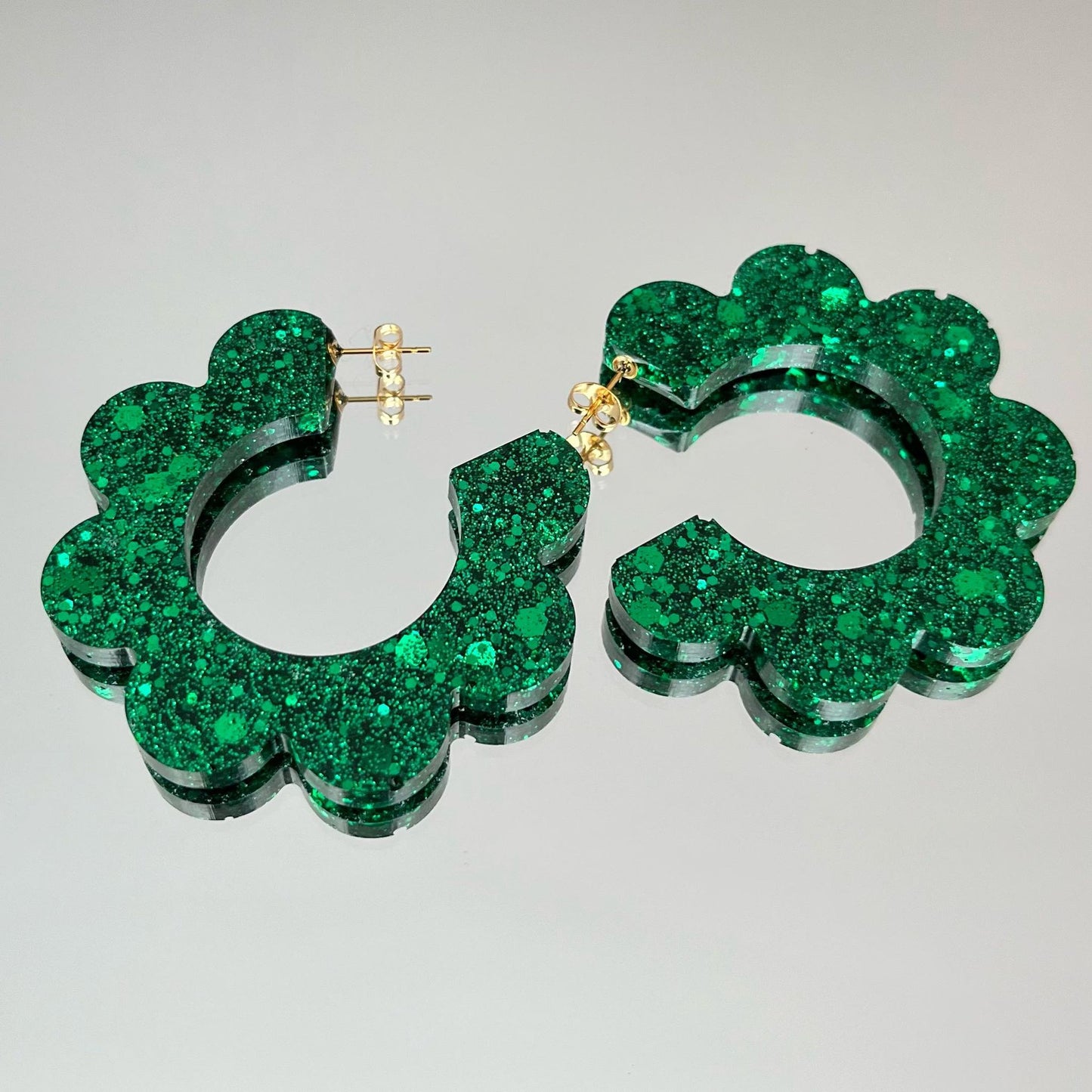 Boucles d’oreilles Bridget (couleurs vives, au choix)