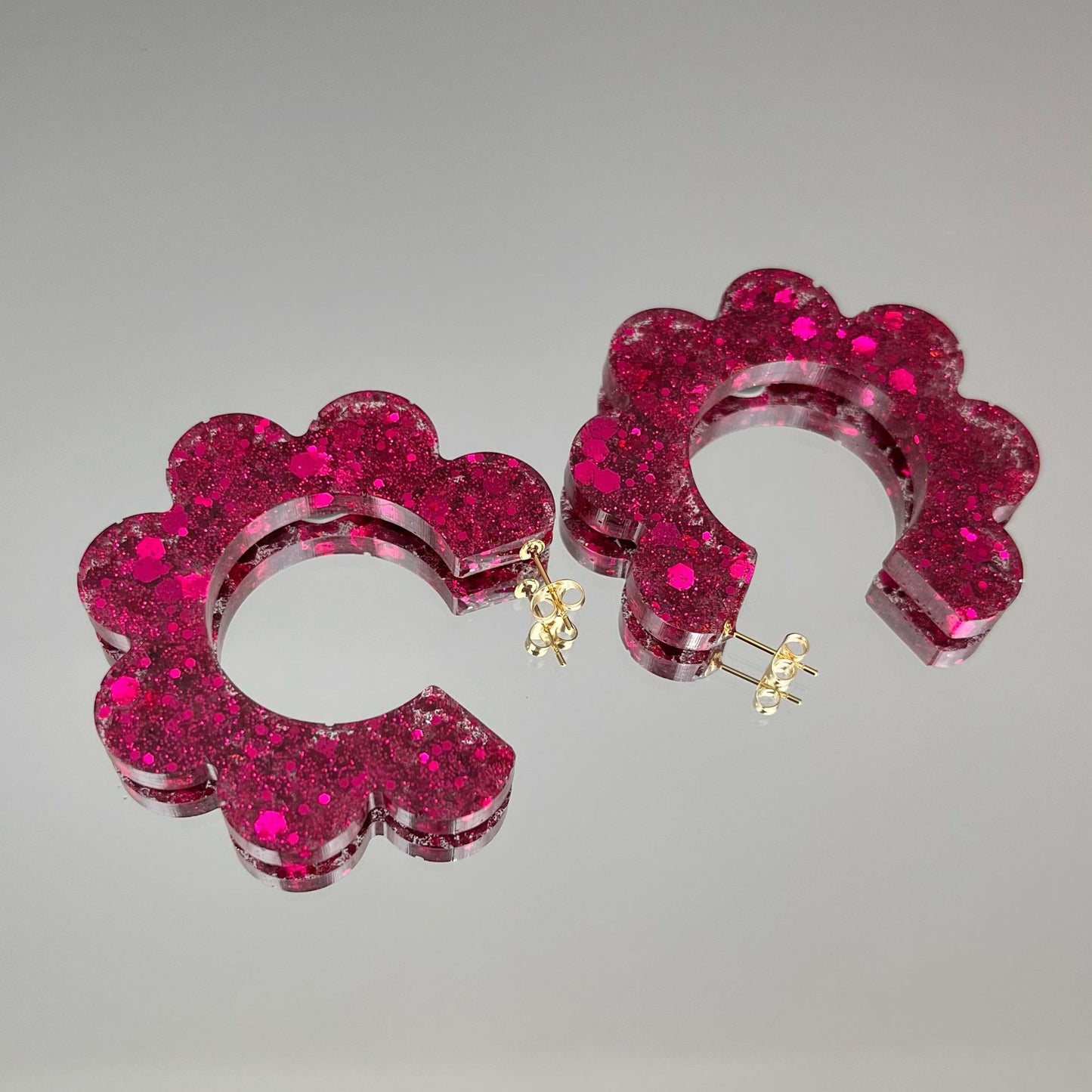 Boucles d’oreilles Bridget (couleurs vives, au choix)