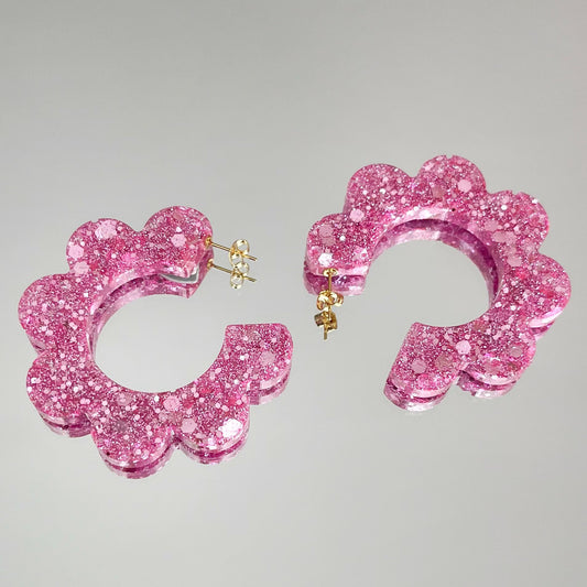 Boucles d’oreilles Bridget (couleurs vives, au choix)