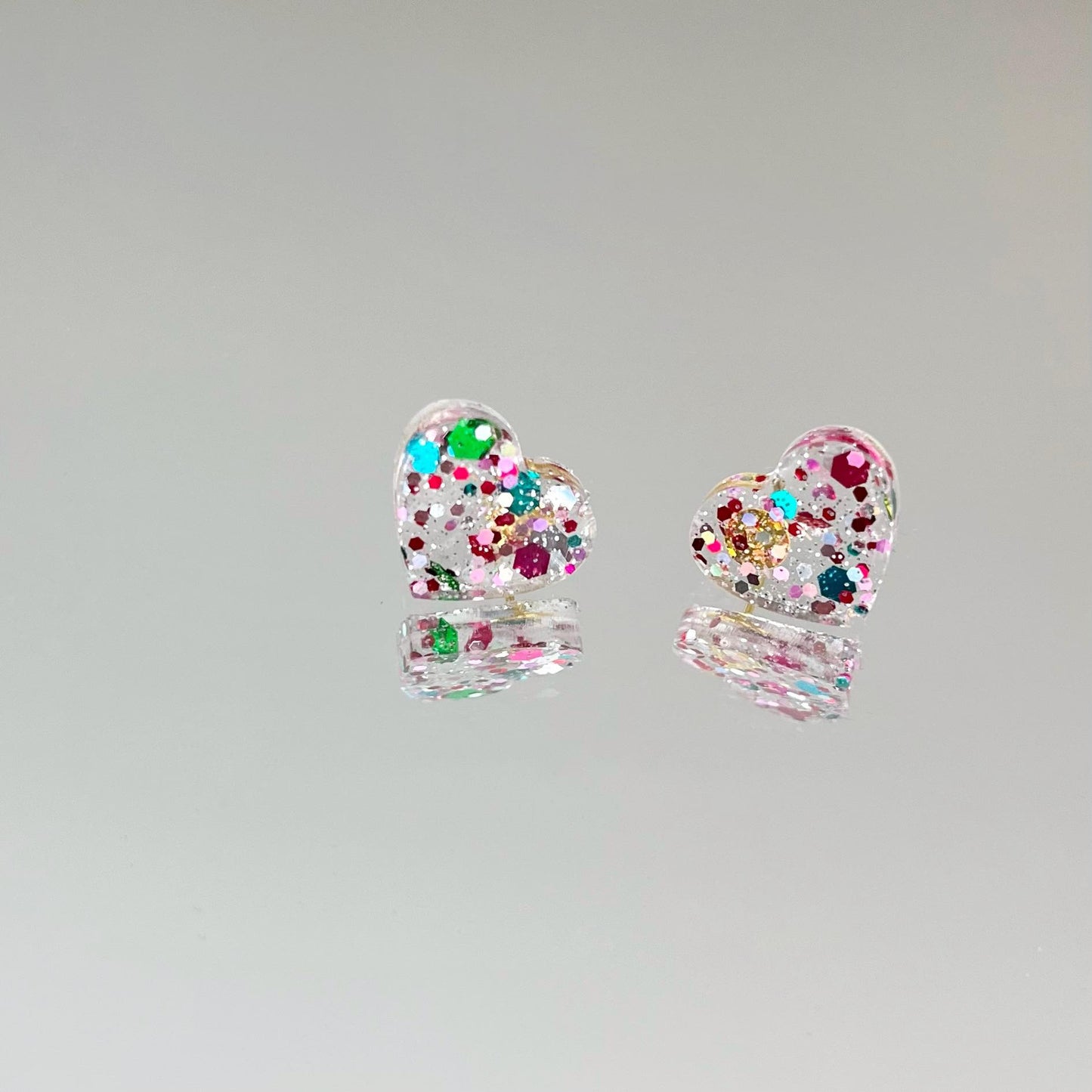 Mini boucles d'oreilles Lysbeth (couleurs au choix)