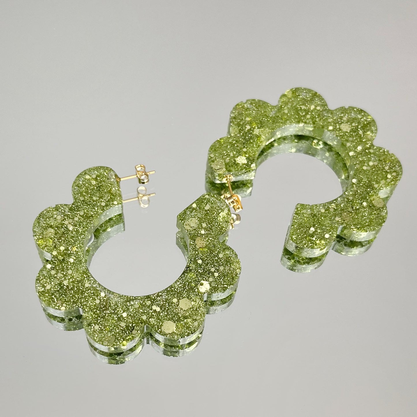 Boucles d’oreilles Bridget (couleurs vives, au choix)