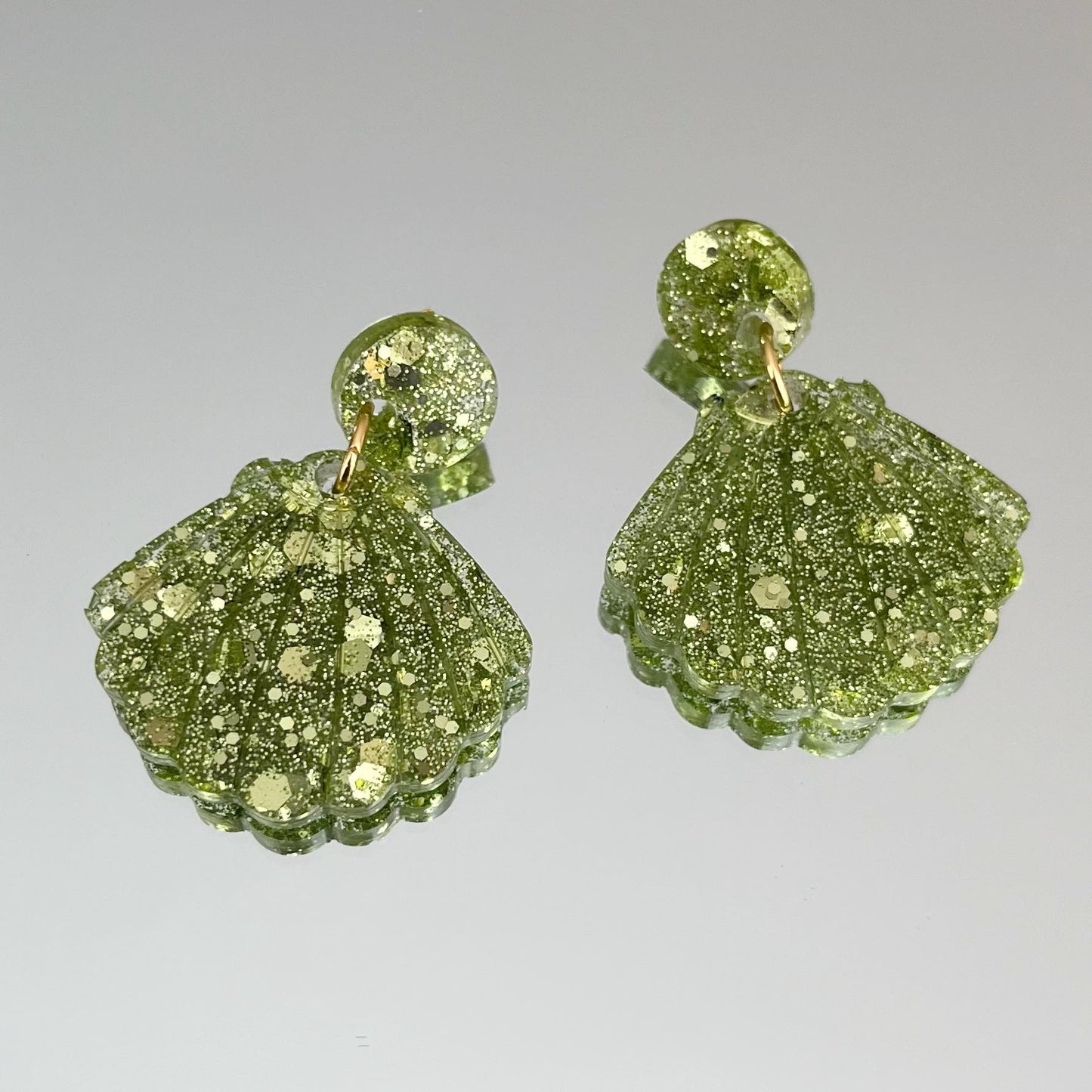 Boucles d'oreilles Gwyneth (couleurs de printemps)