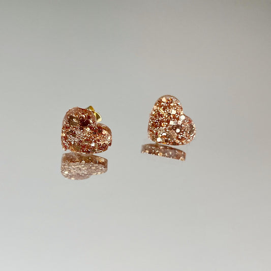 Mini boucles d'oreilles Lysbeth (couleurs au choix)