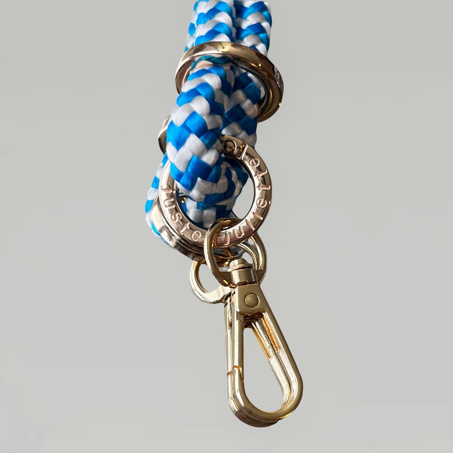 Bandelette bleu et blanc