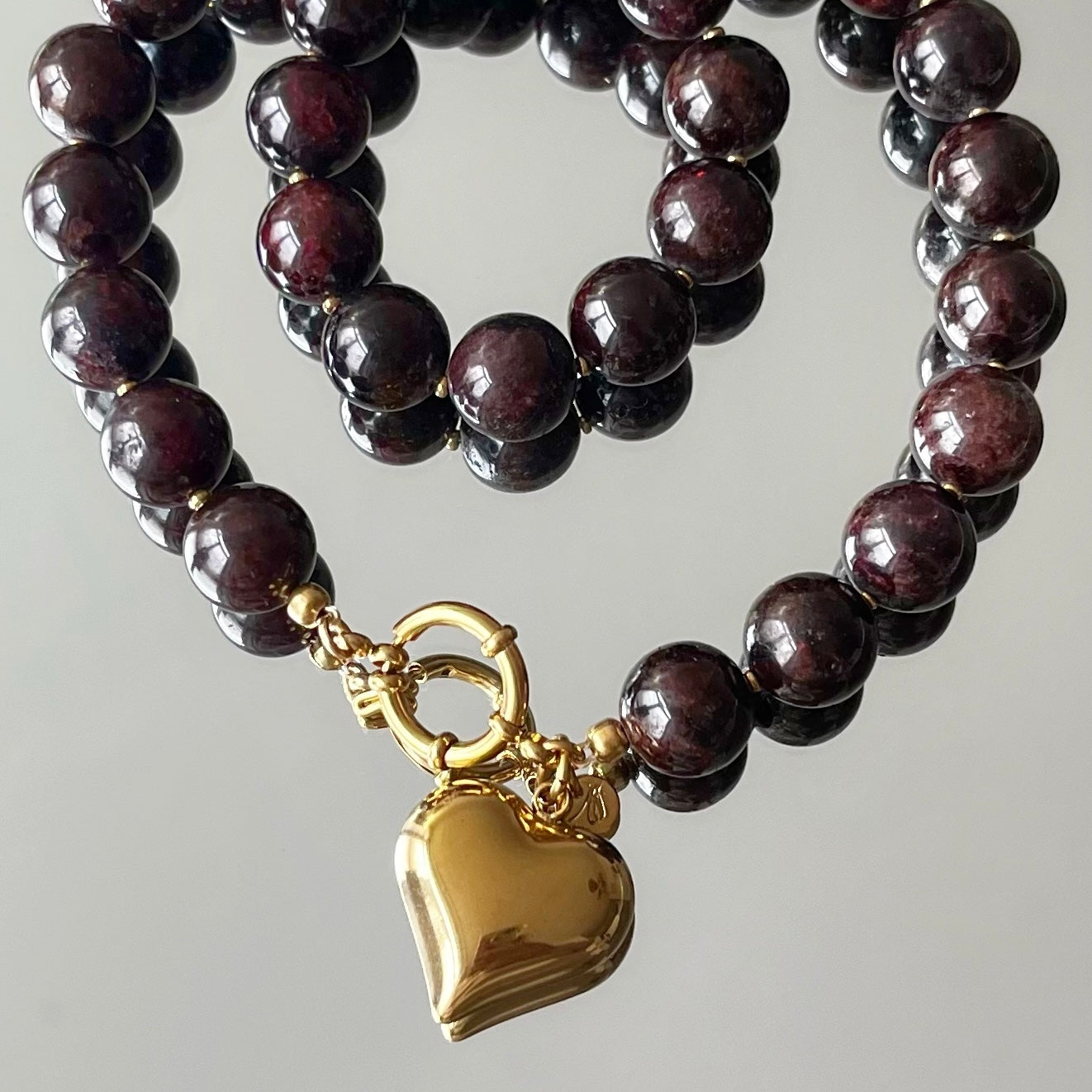 Collier Colette pierres de Grenat