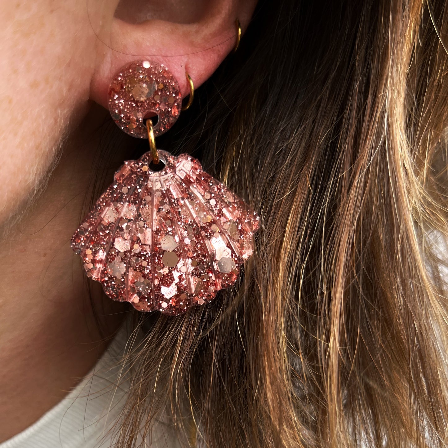 Boucles d'oreilles Gwyneth (couleurs d’automne)