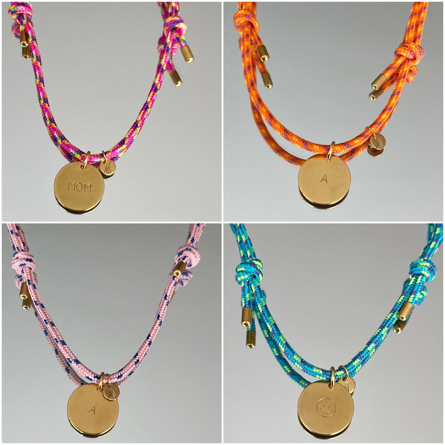 Collier Grigri personnalisable (jusque 5 lettres)