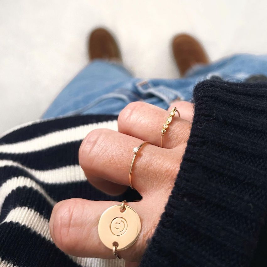 Bague Antoinette (personnalisable)