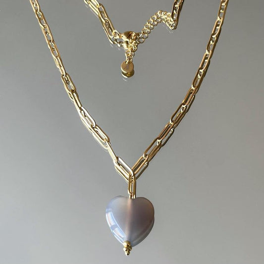 Collier Francette (pierres au choix)