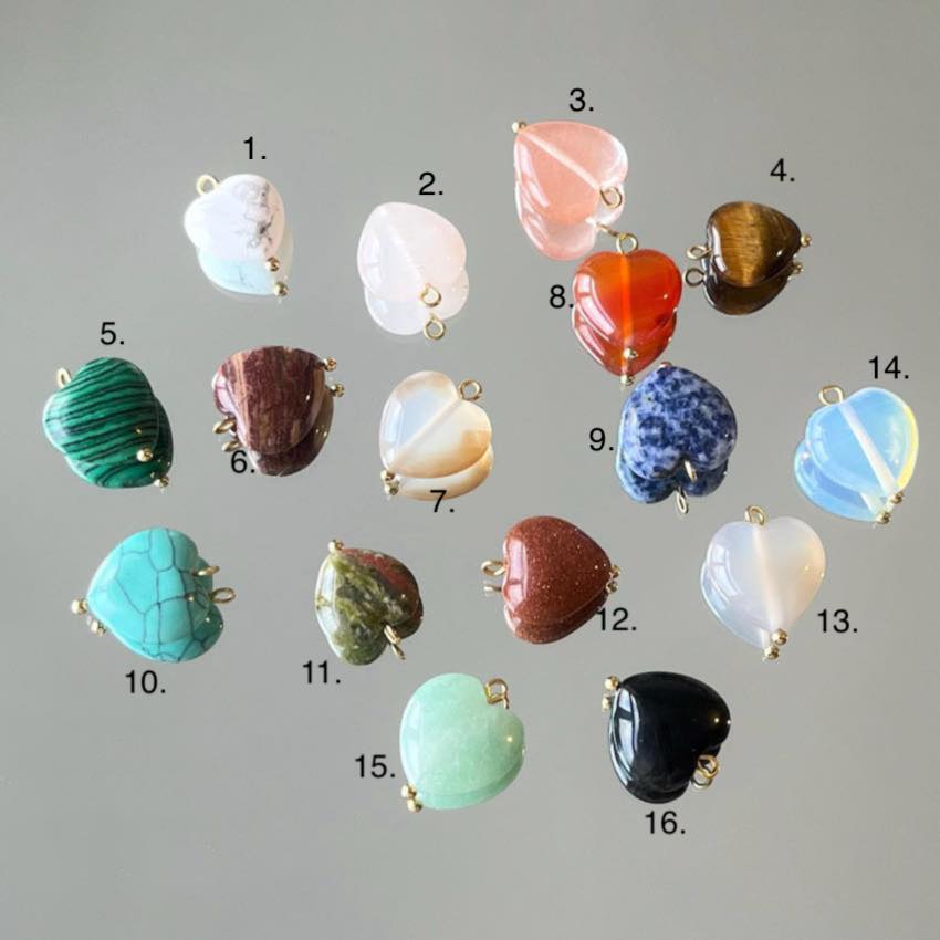 Collier Brunette (pierres au choix)