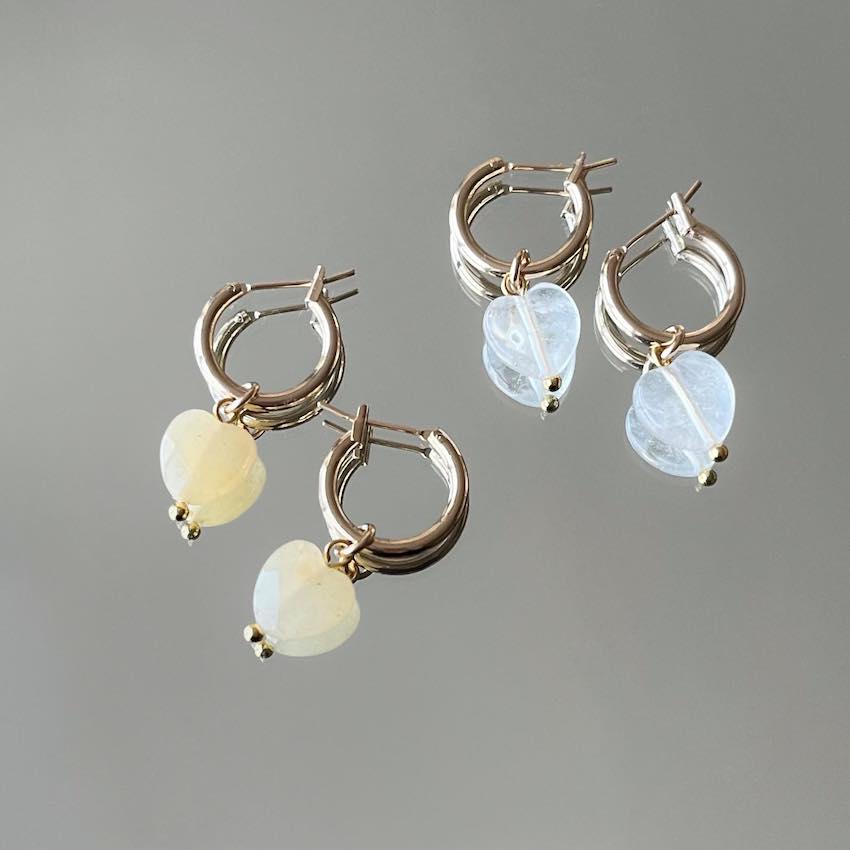 Petites boucles d'oreille Henriette (personnalisable)