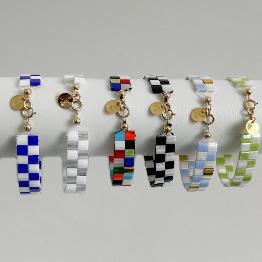 Bracelet Nadette 2 rangs (personnalisable)