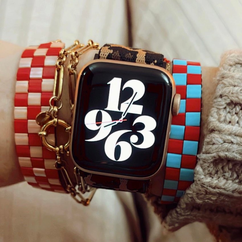 Bracelet Nadette 2 rangs (personnalisable)