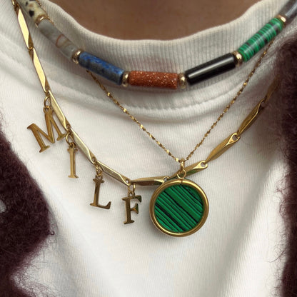 Collier Laurette Malachite