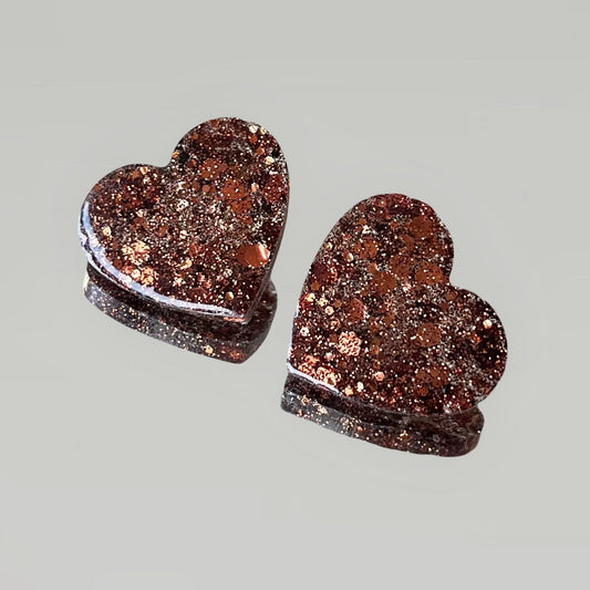 Moyennes boucles d'oreilles Lysbeth (couleurs d’automne)