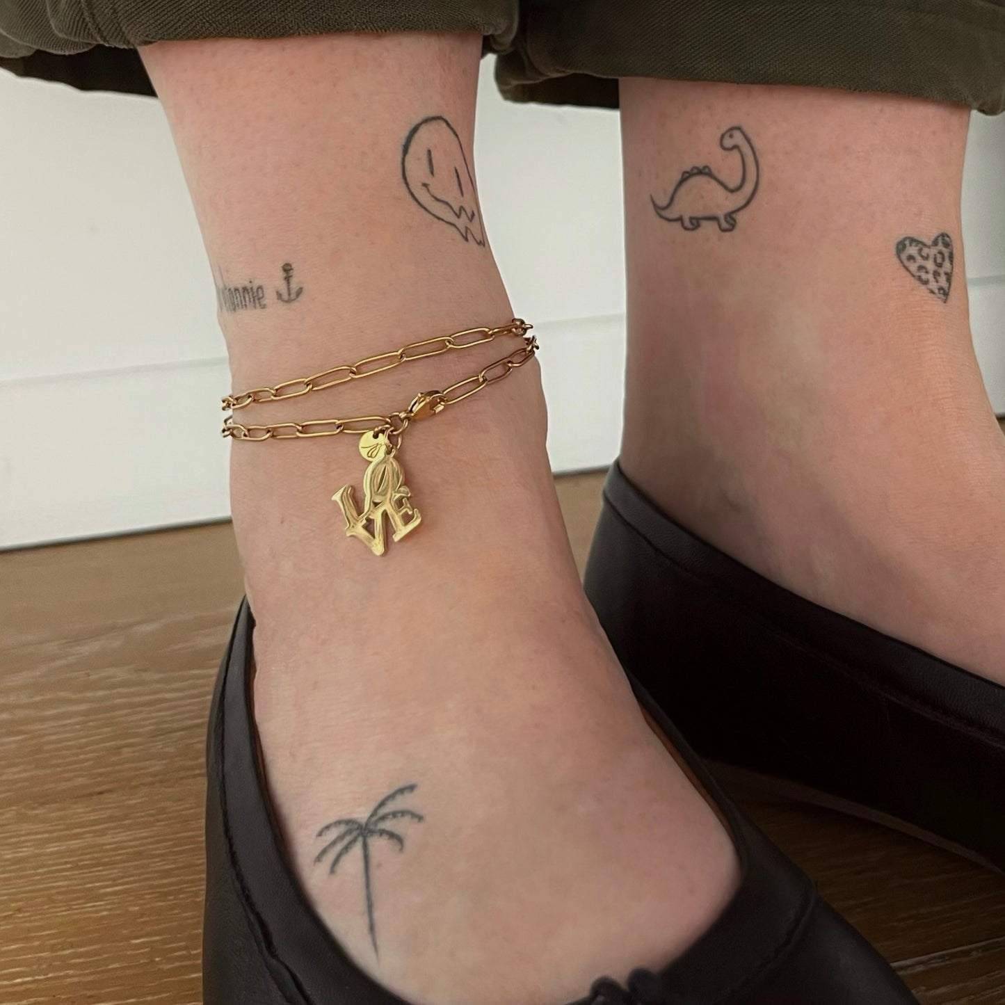 Chaine de Cheville Bernadette (personnalisable)