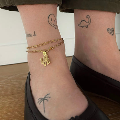 Chaine de Cheville Bernadette (personnalisable)