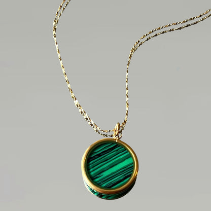Collier Laurette Malachite