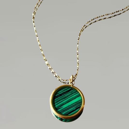 Collier Laurette Malachite