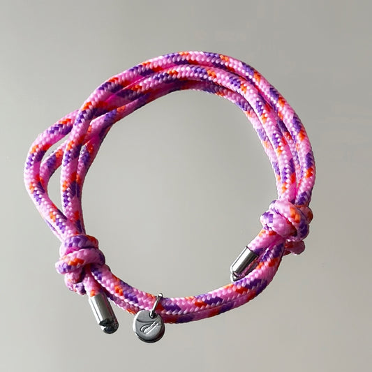 Bracelet grigri argenté personnalisable