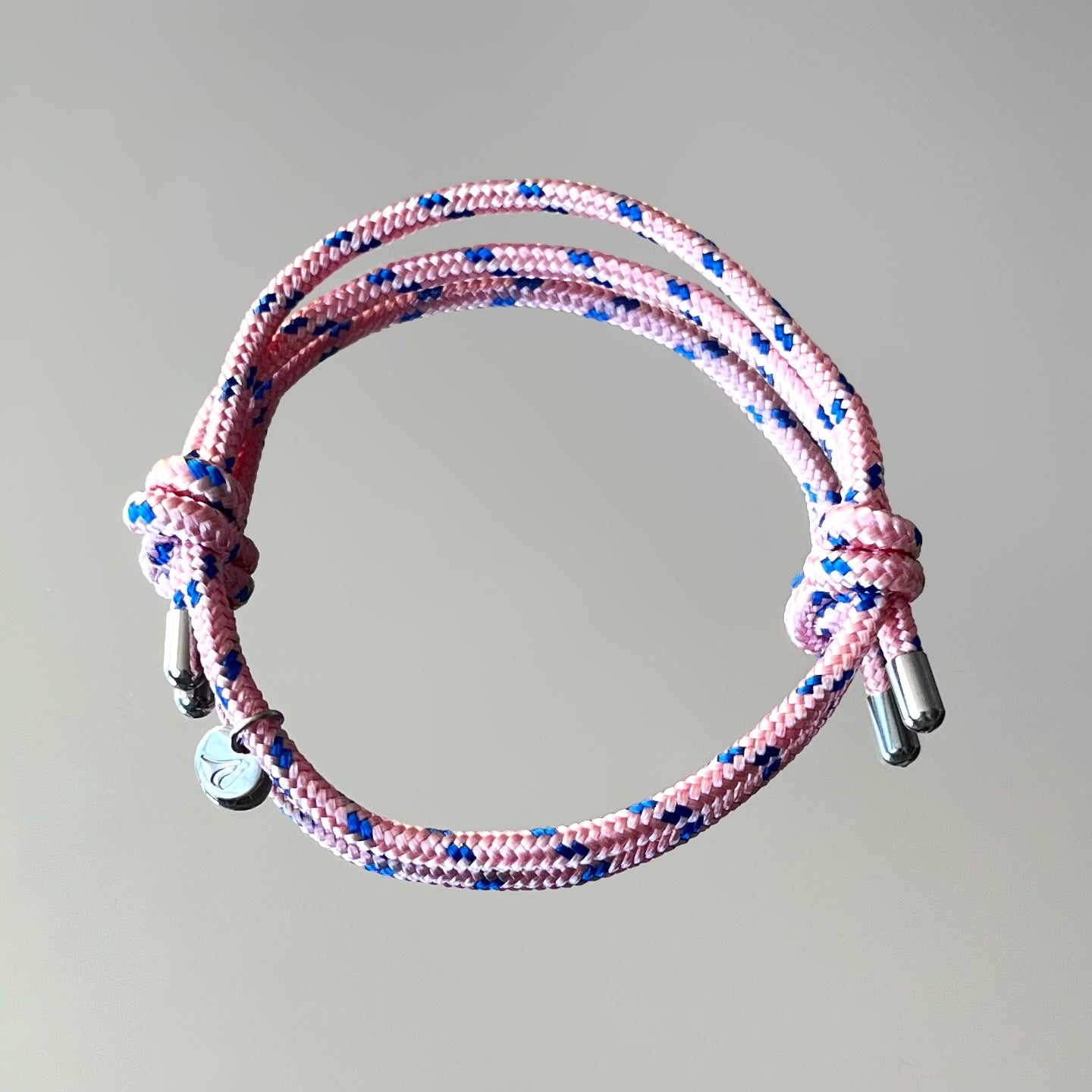 Bracelet grigri 1 médaille, argenté, personnalisable