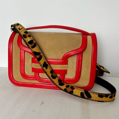 Bandelette cuir léopard