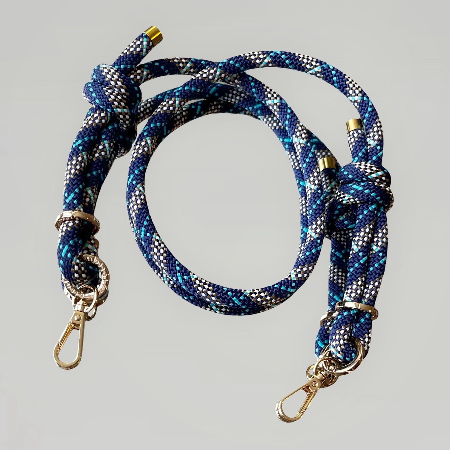 Bandelette tartan bleu