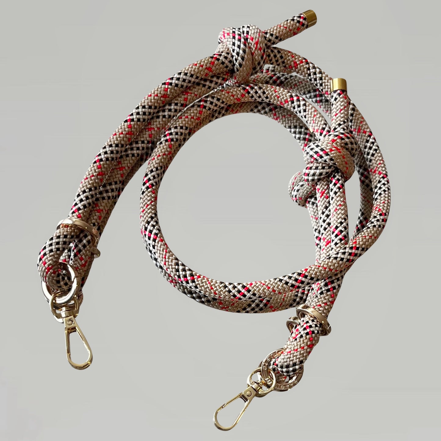 Bandelette tartan beige