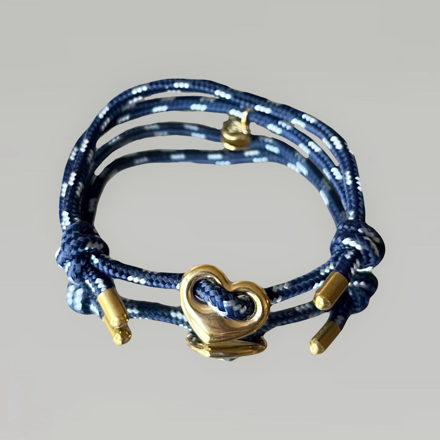 Bracelet Grigri cœur (doré ou argenté)