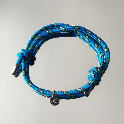 Bracelet grigri 1 médaille, argenté, personnalisable