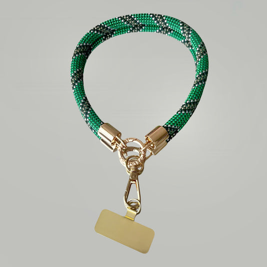 Grigri de téléphone vert