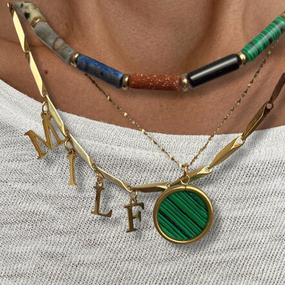Collier Laurette Malachite