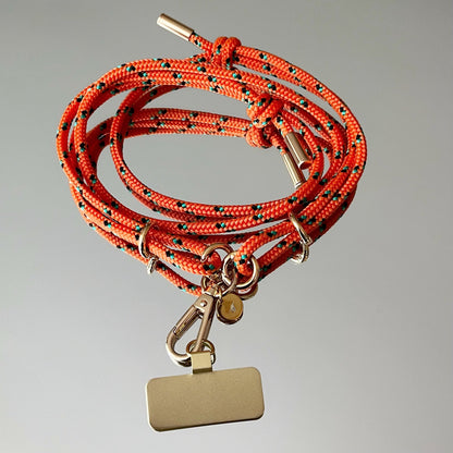 Cordelette de téléphone orange