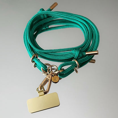 Cordelette de téléphone verte