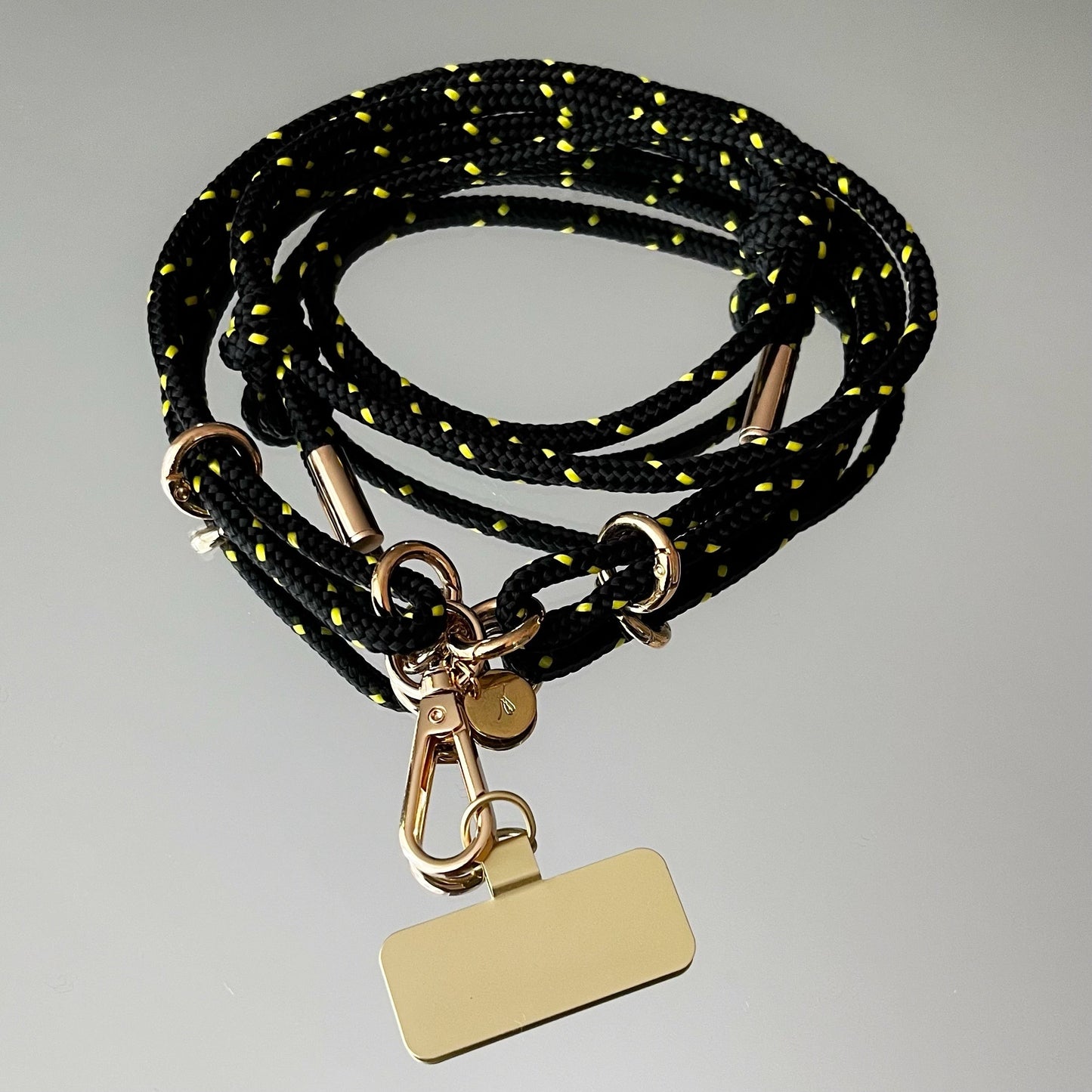 Cordelette de téléphone noire