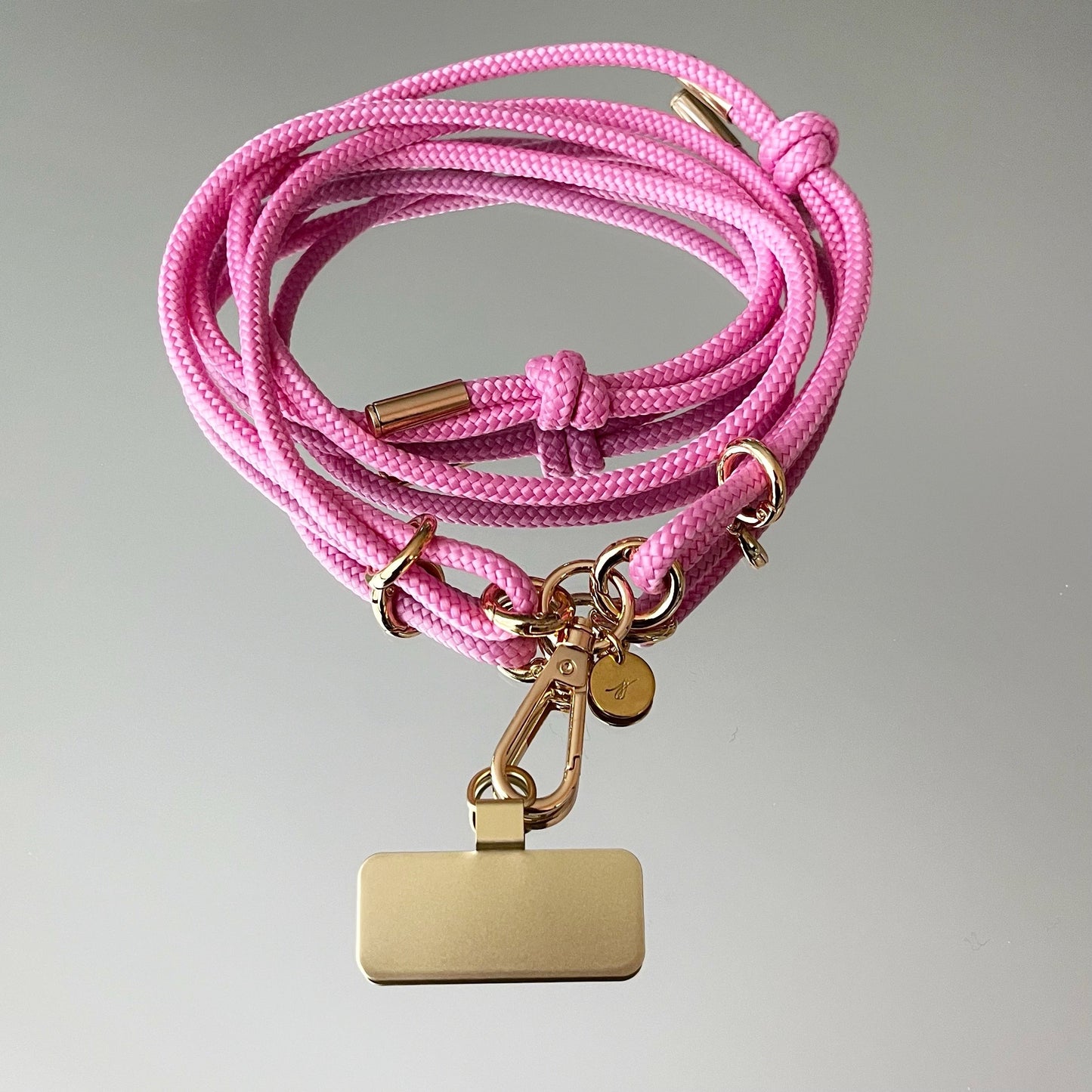 Cordelette de téléphone rose