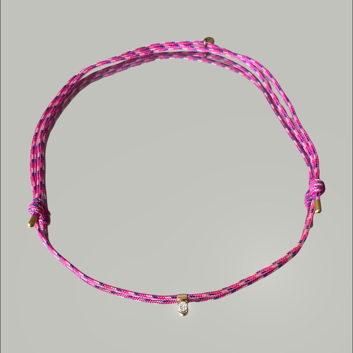Collier Linette cordelette (4 couleurs au choix)