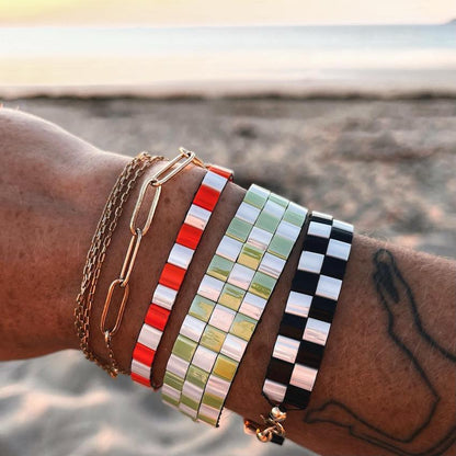 Bracelet Nadette 1 rang (personnalisable)