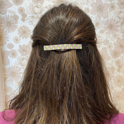 Barrette Nadette grand modèle (personnalisable)