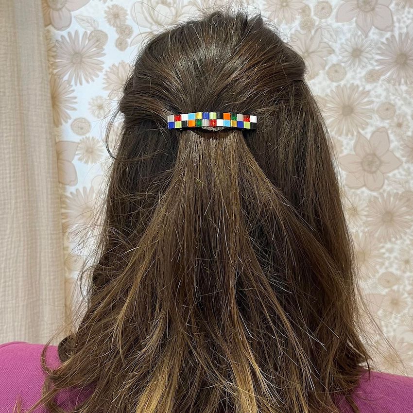 Barrette Nadette petit modèle (personnalisable)